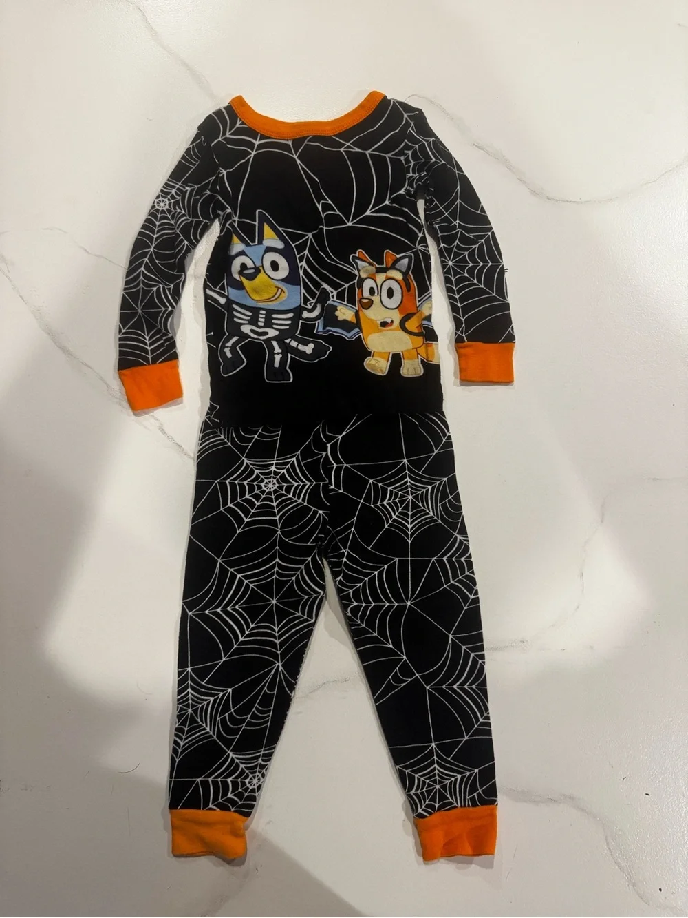 Kids Pajama Set - Brunch Squad & Character Prints, Gray & Navy